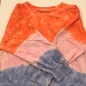 All four women’s Tie Dye sweat shirts